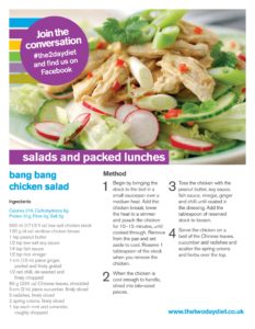 bang bang chicken salad recipe