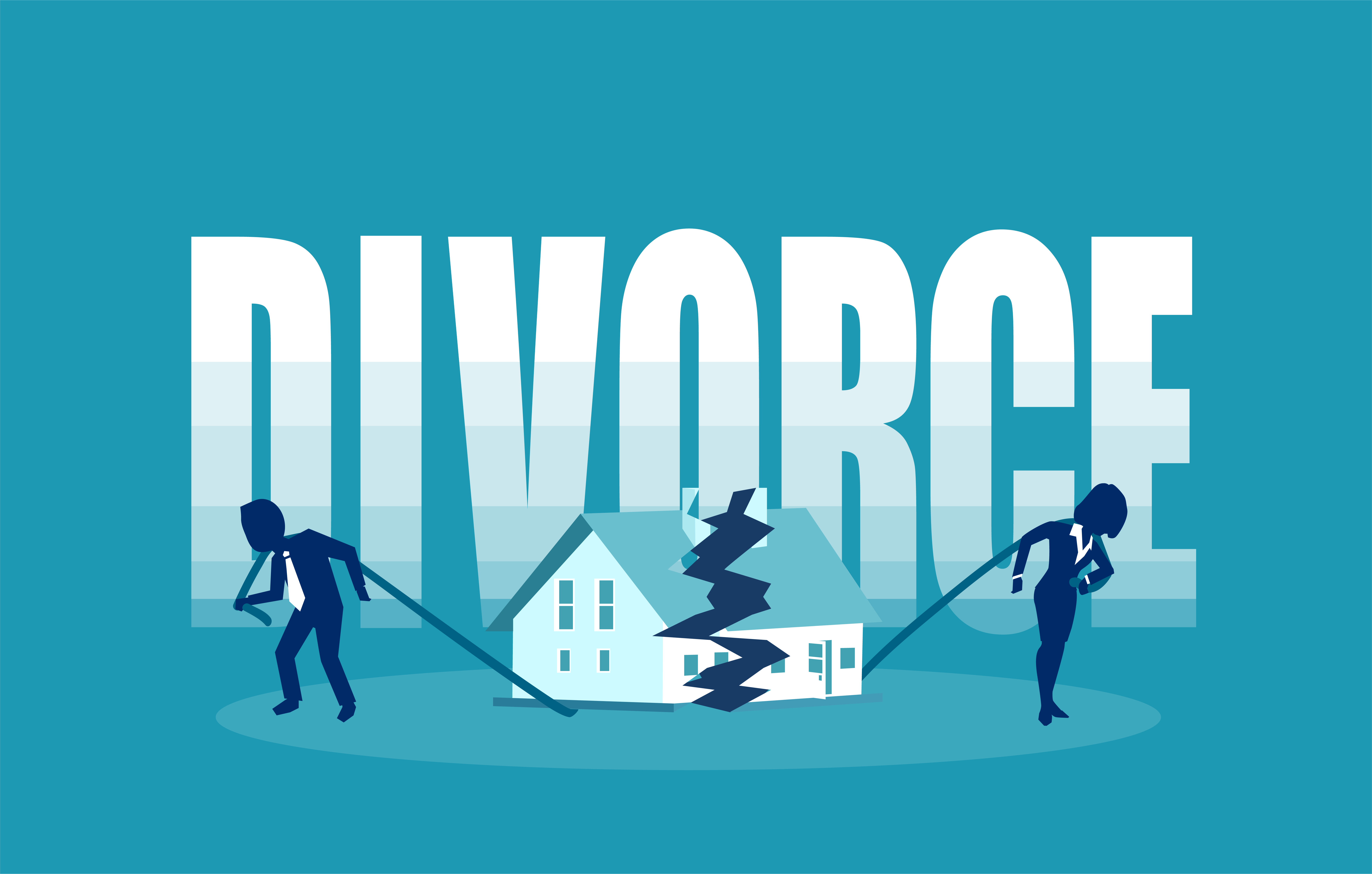 finances in divorce - splitting the family home